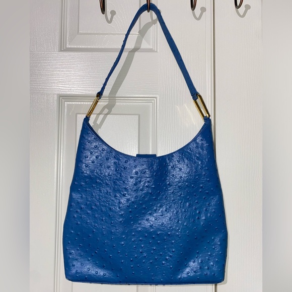 INC International Concepts Handbags - Blue Textured INC Handbag Purse